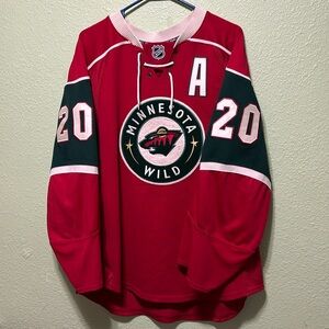 Ryan Suter Wild Authentic Jersey